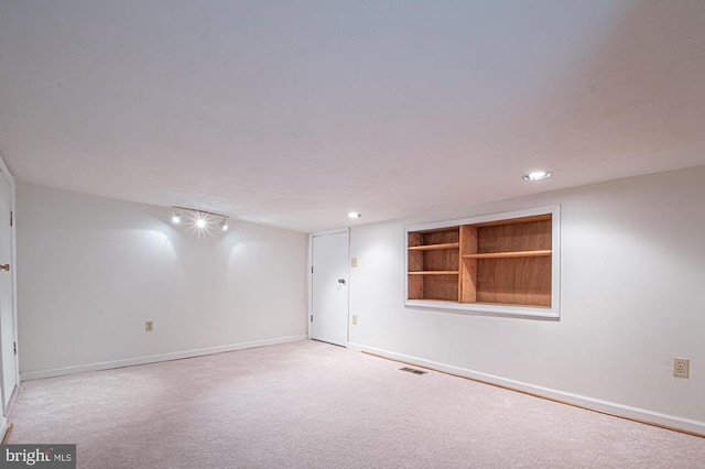  - empty room featuring carpet and recessed lighting