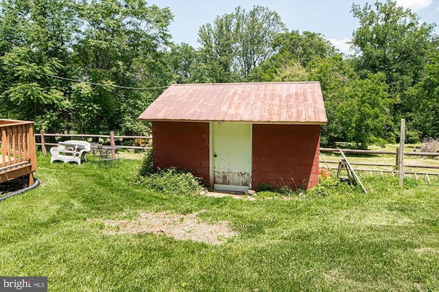  - view of shed