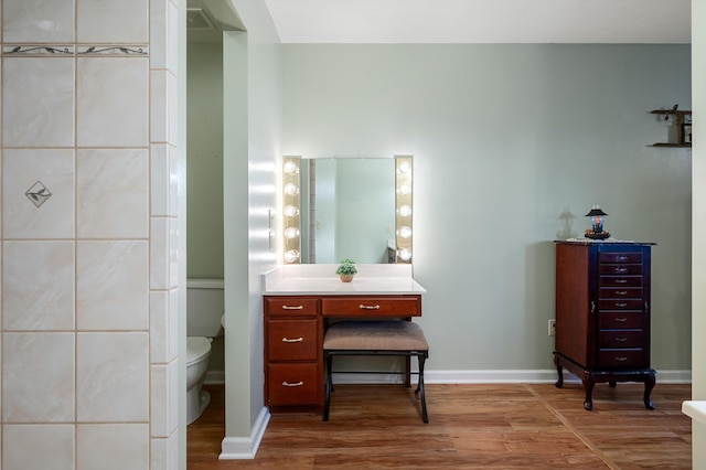 5409 Smith Creek Rd, New Market, VA 22844 - full bathroom with wood finished floors and vanity