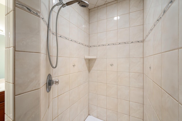 5409 Smith Creek Rd, New Market, VA 22844 - bathroom with tiled shower and vanity