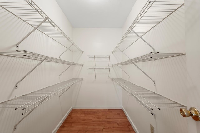 5409 Smith Creek Rd, New Market, VA 22844 - spacious closet featuring light wood finished floors