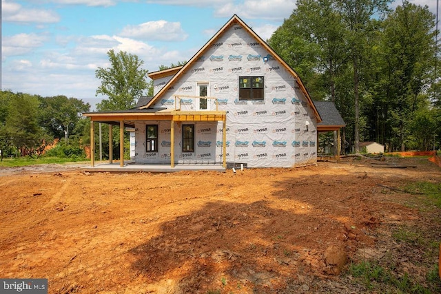 3200 Lakeview Pkwy, Locust Grove, VA 22508 - rear view of property featuring a porch