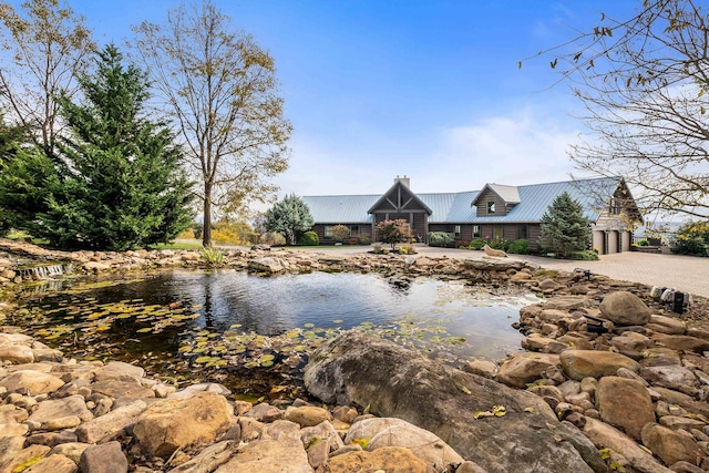 928 Melrose Rd, Rockingham, VA 22802 - water view with a garden pond