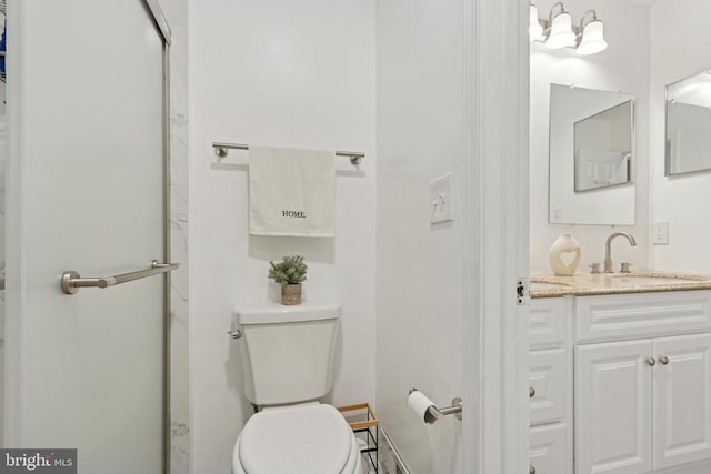 10804 Cobblestone Dr, Spotsylvania, VA 22553 - bathroom with vanity and a shower stall