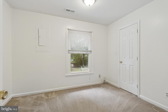 10804 Cobblestone Dr, Spotsylvania, VA 22553 - empty room featuring carpet and electric panel