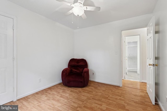 10804 Cobblestone Dr, Spotsylvania, VA 22553 - unfurnished room featuring light wood-style floors and ceiling fan
