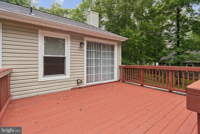 10804 Cobblestone Dr, Spotsylvania, VA 22553 - view of wooden deck