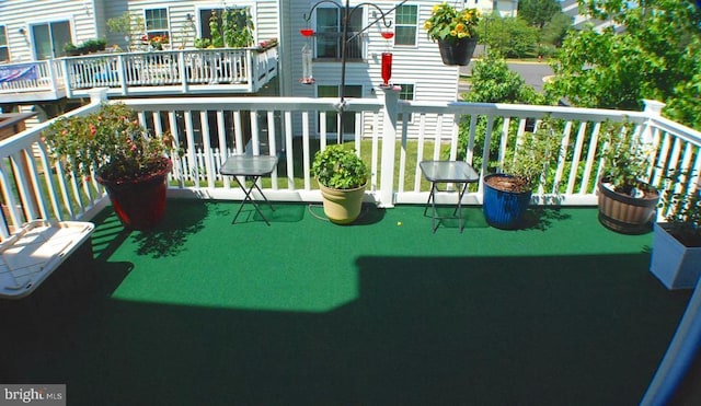  - view of balcony