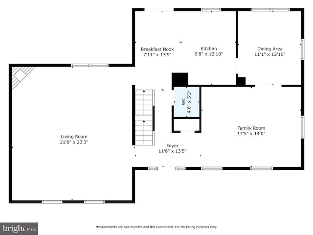 17417 Hawthorne Ave, Culpeper, VA 22701 - view of property floor plan