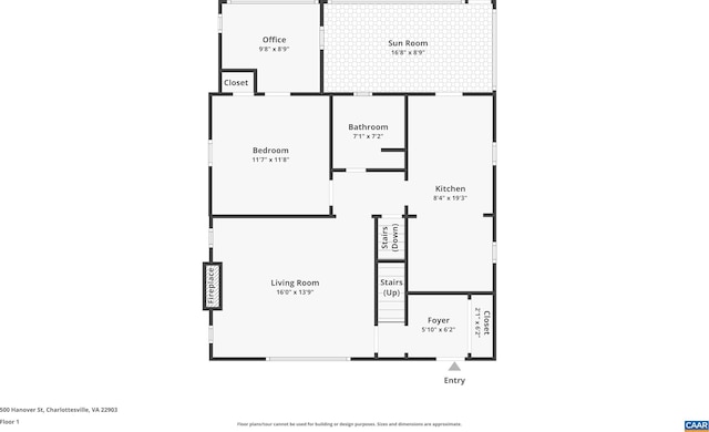 view of layout
