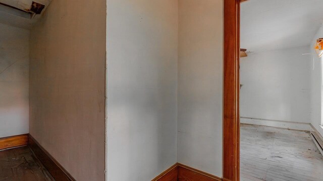 506 Williams Ave, Shenandoah, VA 22849 - corridor featuring hardwood / wood-style flooring