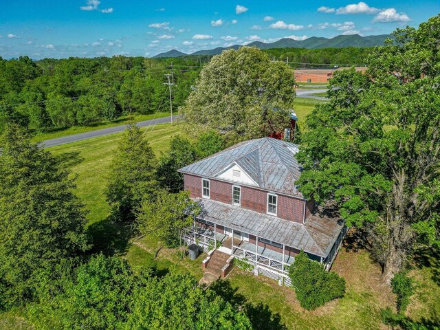 506 Williams Ave, Shenandoah, VA 22849 - aerial view of property and surrounding area