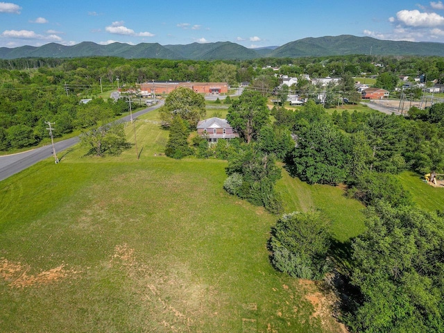 506 Williams Ave, Shenandoah, VA 22849 - aerial view of property's location featuring a mountainous background