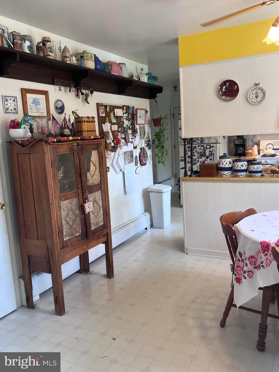  - dining room with light floors