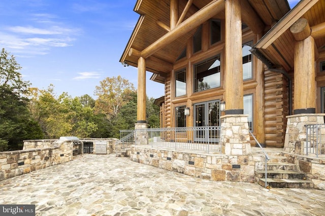 10312 US Highway 340n, Rileyville, VA 22650 - view of patio with area for grilling