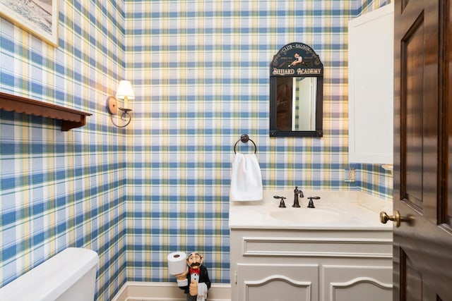 812 Meadowbrook Rd, Waynesboro, VA 22980 - bathroom with toilet and vanity