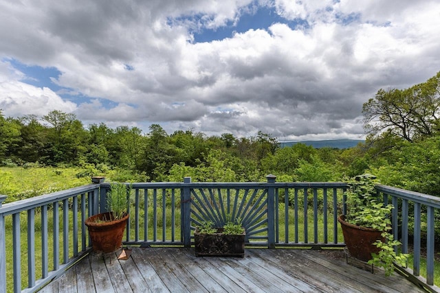 135 Meagans Run Rd, Woodstock, VA 22664 - view of wooden deck