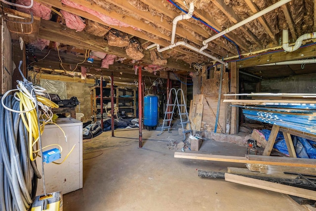 2015 Cecil Wampler Rd, Rockingham, VA 22841 - basement featuring a water pressure tank