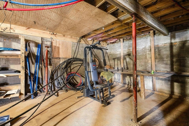 2015 Cecil Wampler Rd, Rockingham, VA 22841 - view of unfinished below grade area