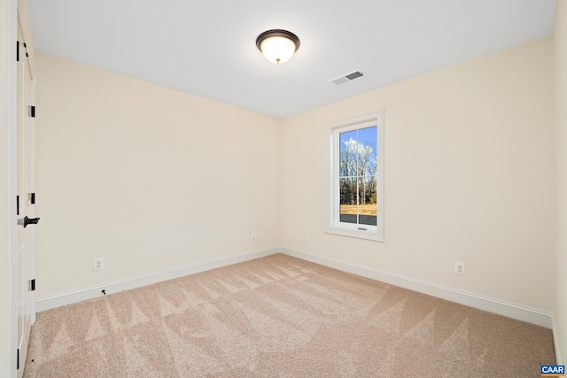 121 Yates Cir, Stanardsville, VA 22973 - carpeted spare room featuring baseboards and visible vents