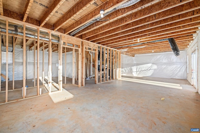 121 Yates Cir, Stanardsville, VA 22973 - view of unfinished basement