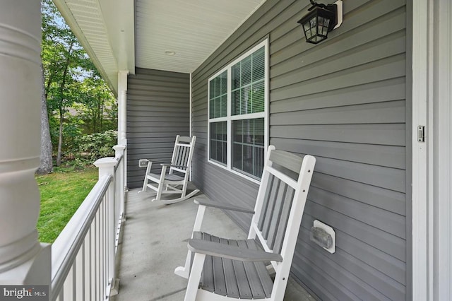 1003 Confederate Dr, Locust Grove, VA 22508 - view of covered porch