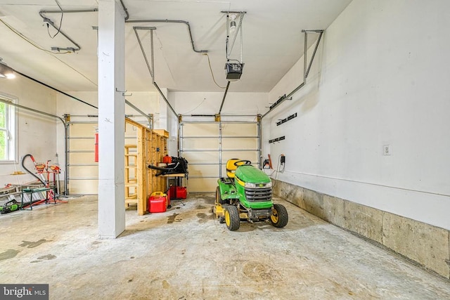 188 Byrd Point Ln, Louisa, VA 23093 - garage with a garage door opener