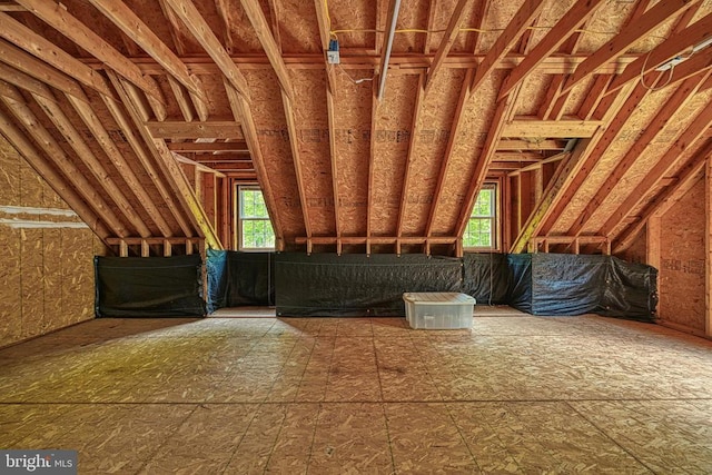 188 Byrd Point Ln, Louisa, VA 23093 - view of unfinished attic