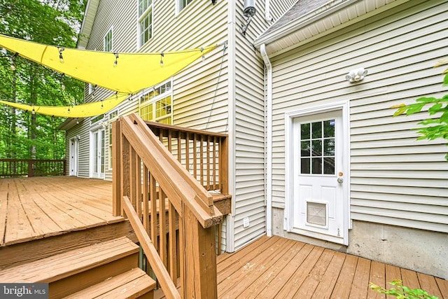 188 Byrd Point Ln, Louisa, VA 23093 - view of wooden deck