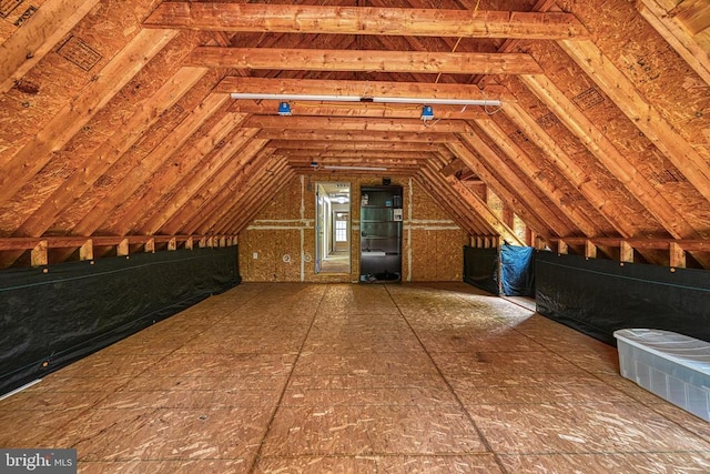 188 Byrd Point Ln, Louisa, VA 23093 - view of unfinished attic