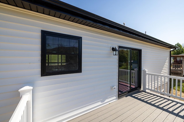 16854 E Summit Ave E, Elkton, VA 22827 - view of wooden deck