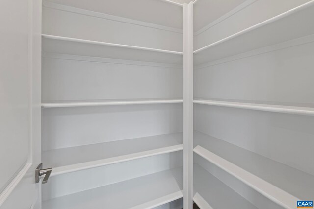 view of pantry