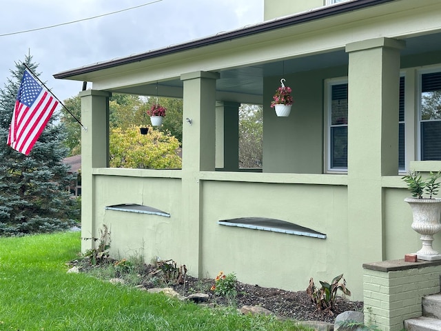 62 Quicks Mill Rd, Verona, VA 24482 - view of side of property featuring stucco siding