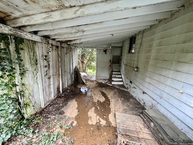 view of patio / terrace featuring entry steps