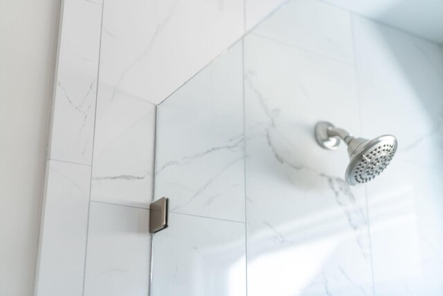 216 Spring Run Ln, Waynesboro, VA 22980 - bathroom view of a marble finish shower