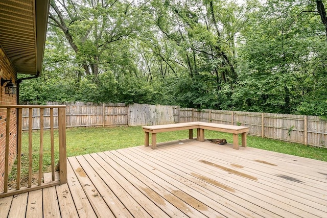 1014 Paul St, Harrisonburg, VA 22802 - view of wooden terrace