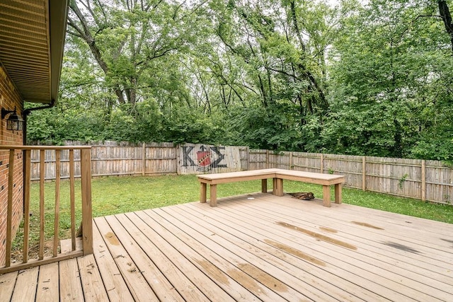 1014 Paul St, Harrisonburg, VA 22802 - view of wooden deck