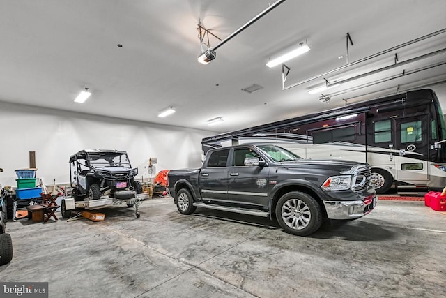 129 Lois Ln, Mineral, VA 23117 - garage with a garage door opener