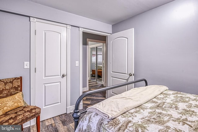 129 Lois Ln, Mineral, VA 23117 - bedroom with wood finished floors and a closet