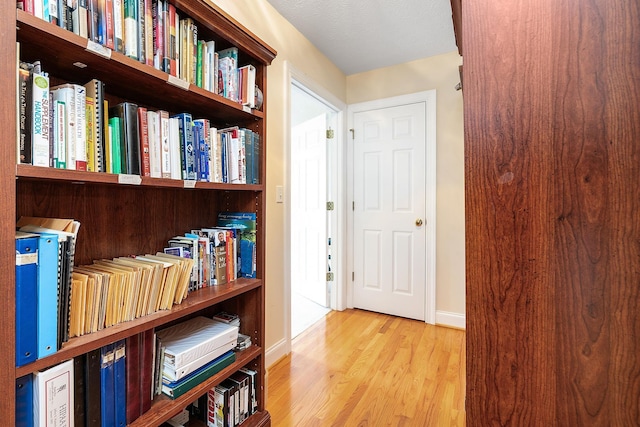 116 Buckingham Pl, Waynesboro, VA 22980 - hallway with wood finished floors and baseboards