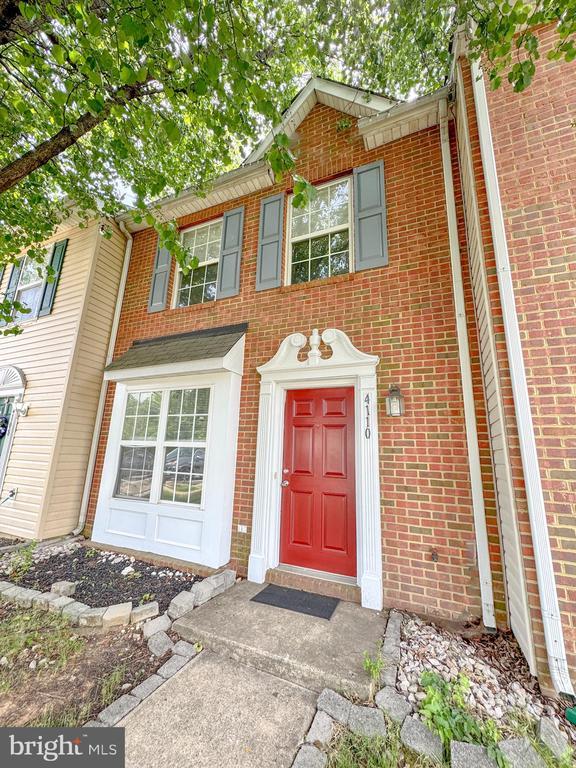 4110 Englandtown Rd, Fredericksburg, VA 22408 - property entrance featuring brick siding