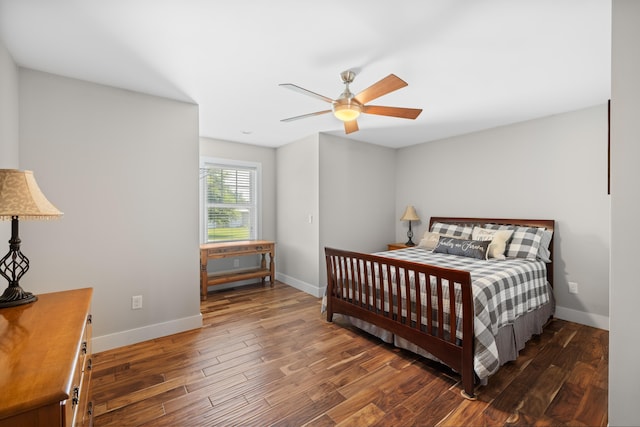 56 Serendipity Ln, Crimora, VA 24431 - bedroom featuring wood finished floors and a ceiling fan