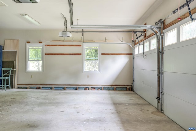 6406 Carter Ln, Mineral, VA 23117 - garage with a garage door opener