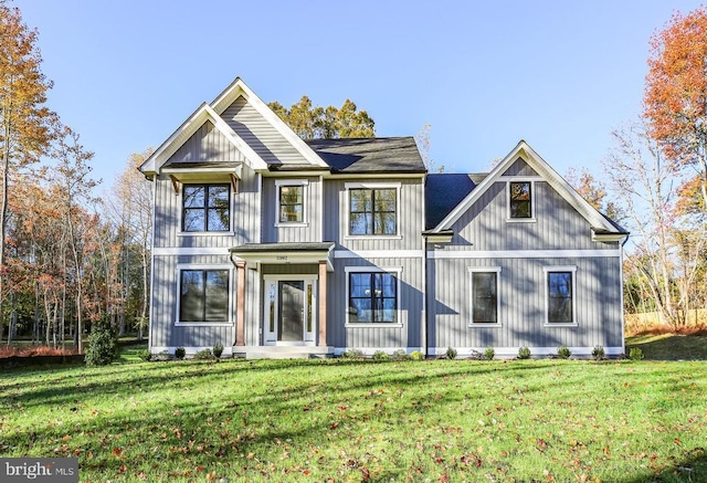 11002 Scotts View Ln, Fredericksburg, VA 22407 - view of front facade with a front yard