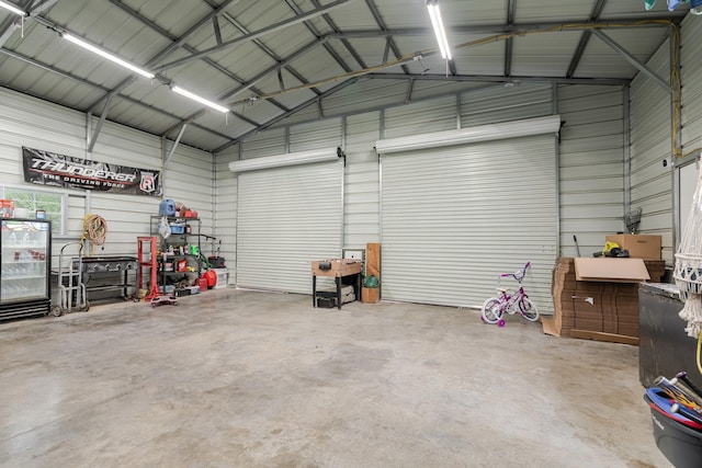 2420 Jollett Rd, Elkton, VA 22827 - garage featuring metal wall
