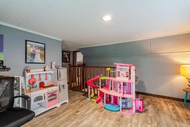 2420 Jollett Rd, Elkton, VA 22827 - game room featuring wood finished floors and baseboards