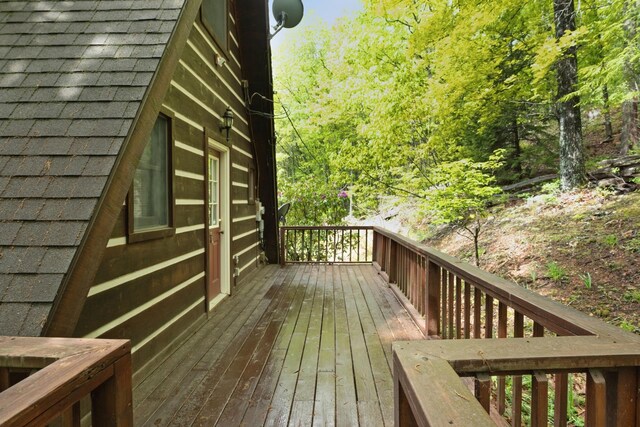 537 High Valley Dr N, Monterey, VA 24465 - view of wooden deck