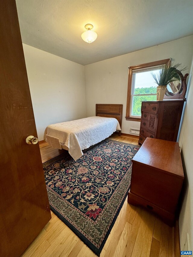 1820 Springhill Rd, Staunton, VA 24401 - bedroom featuring wood finished floors and a baseboard radiator