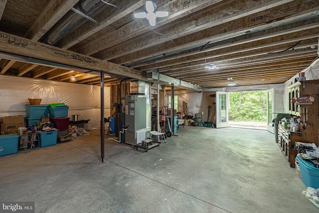 166 John Tucker Rd, Madison, VA 22727 - basement featuring heating unit