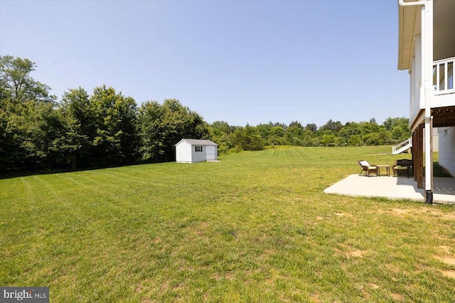 14219 Belle Ave, Culpeper, VA 22701 - view of green lawn with a patio area